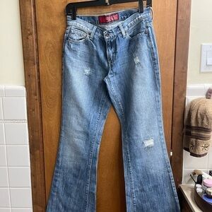 Guess Blue Flare Denim Jeans